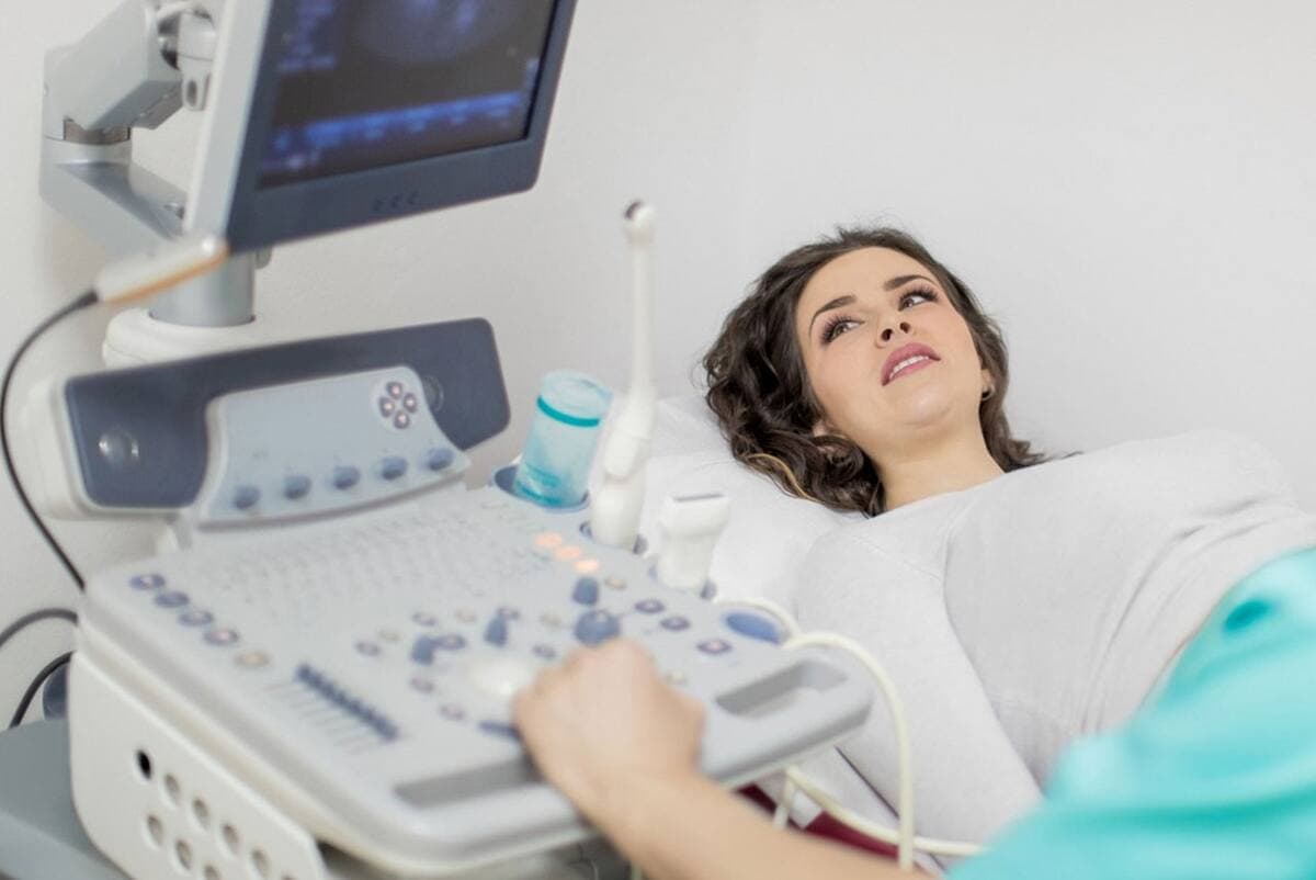 Ultrasound imaging room